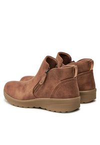 skechers - Skechers Botki Lovely Vibe 158952/MUSH Szary. Kolor: szary. Materiał: materiał #4