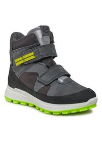 ecco - ECCO Śniegowce Exostrike Kids GORE-TEX 76195256780 Szary. Kolor: szary. Materiał: nubuk, skóra #2