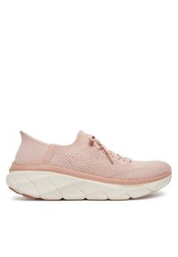 skechers - Skechers Sneakersy D'Lux Walker 2.0-Thrill Movement 150105/ROS Różowy. Kolor: różowy. Materiał: materiał #1