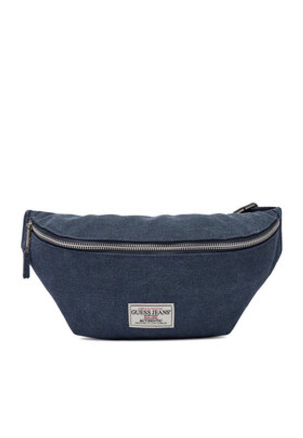 Guess Jeans Torebka CWBEO-GUESS-B-017-09 Granatowy. Kolor: niebieski. Materiał: materiał