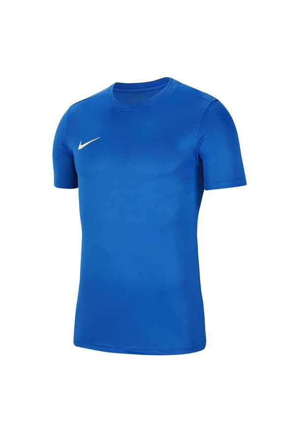 Nike - Koszulka Dziecięca Park VII DriFIT. Kolor: niebieski. Sport: joga i pilates