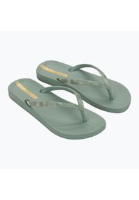 Japonki damskie Ipanema Mesh IX. Kolor: zielony. Materiał: mesh