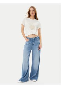 Guess T-Shirt E5GI03 K8G01 Biały Regular Fit. Kolor: biały. Materiał: bawełna #4