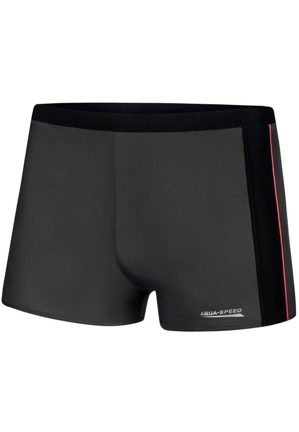 Bokserki pływackie męskie Aqua Speed Jason. Kolor: czerwony, szary, wielokolorowy, czarny