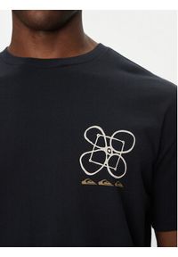 Quiksilver T-Shirt EQYZT08032 Czarny Oversize. Kolor: czarny. Materiał: bawełna #5