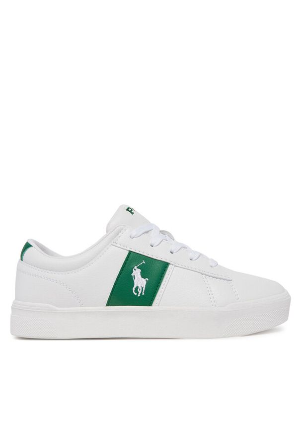 Sneakersy Polo Ralph Lauren. Kolor: biały