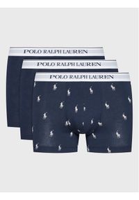 Polo Ralph Lauren Komplet 3 par bokserek 714830299058 Granatowy. Kolor: niebieski. Materiał: bawełna #1