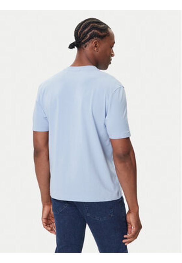 BOSS T-Shirt Tchup 50473278 Błękitny Relaxed Fit. Kolor: niebieski. Materiał: bawełna