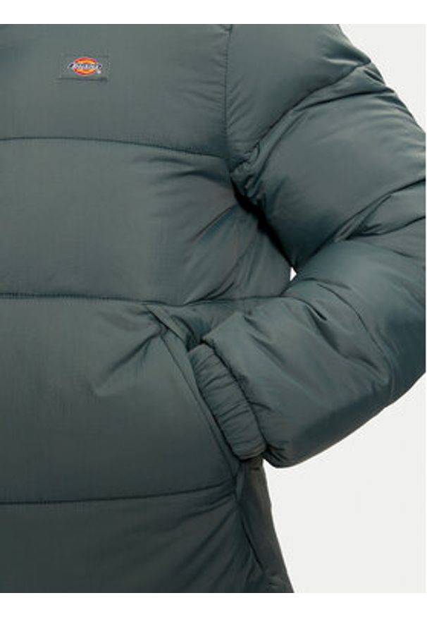 Dickies Kurtka przejściowa Waldenburg DK0A4XP20LN Zielony Regular Fit. Kolor: zielony. Materiał: syntetyk