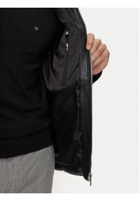 BOSS Kurtka skórzana C-Mersino 50518724 Czarny Regular Fit. Kolor: czarny. Materiał: syntetyk #3