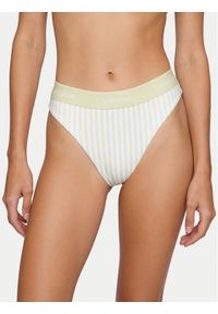 Calvin Klein Swimwear Dół od bikini LV00Q61132 Zielony. Kolor: zielony. Materiał: syntetyk #1