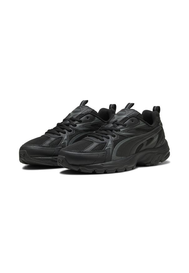 Puma - Sneakersy unisex Milenio Tech PUMA Black Shadow Gray. Kolor: czarny, szary, wielokolorowy