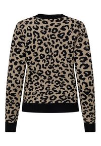 only - ONLY Kardigan Leo 15349819 Brązowy Regular Fit. Kolor: brązowy. Materiał: syntetyk #5