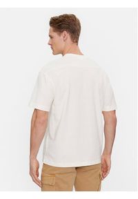 Calvin Klein T-Shirt Layered Gel Logo K10K111845 Biały Regular Fit. Kolor: biały. Materiał: bawełna #8