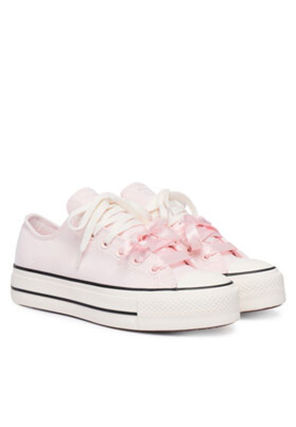 Converse Trampki Chuck Taylor All Star Peached Canvas​ A18916C Różowy. Kolor: różowy. Materiał: materiał