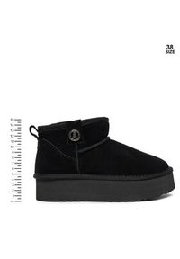 Patrizia Pepe Śniegowce PD793 Czarny. Kolor: czarny. Materiał: skóra, zamsz #5
