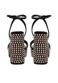 Steve Madden Sandały La verne Sandal SM11002976-02002-001 Czarny. Kolor: czarny. Materiał: skóra #5