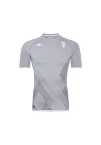 Kappa - Koszulka bramkarska AS Monaco Kombat Pro 2022/23. Kolor: szary, biały, niebieski, wielokolorowy. Sport: piłka nożna #1