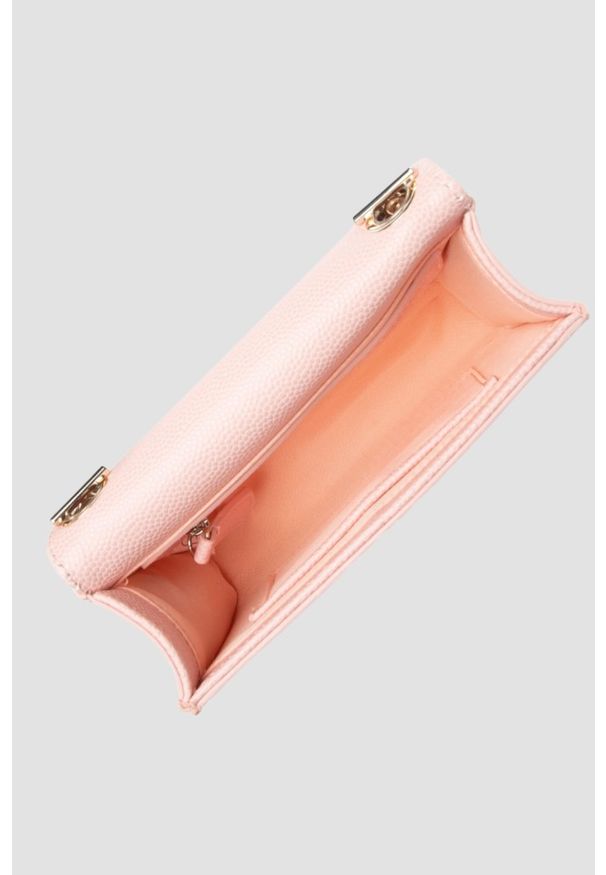 Valentino by Mario Valentino - VALENTINO Mała różowa kopertówka Divina Pochette. Kolor: różowy