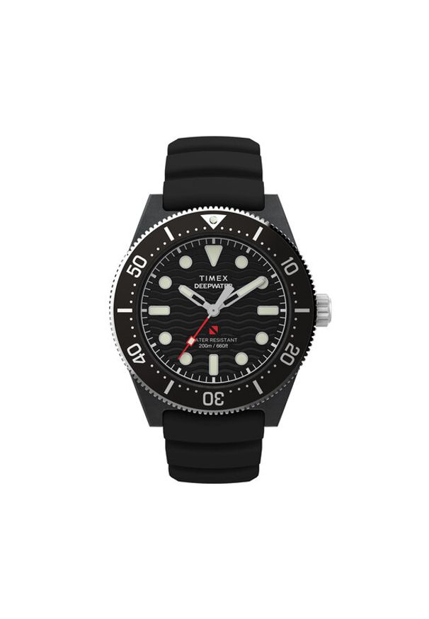 Timex Zegarek Deepwater Reef 200 XCF TW2Y02200 Czarny. Kolor: czarny