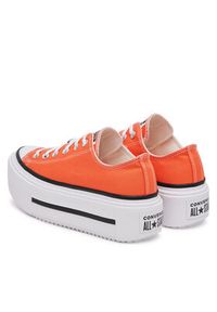 Converse Trampki Chuck Taylor All Star Lift Double Stack Platform A16284C Czerwony. Kolor: czerwony. Materiał: materiał. Obcas: na platformie #5