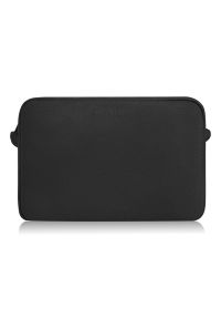 Pudełkowa listonoszka skórzana PAOLO PERUZZI IN-62-BL czarna. Kolor: czarny. Sezon: lato. Materiał: skórzane. Styl: klasyczny, elegancki. Rodzaj torebki: na ramię #1