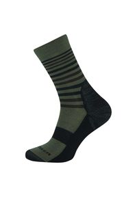 Skarpety trekkingowe Fjord Nansen Tour Merino Kevlar z wełną merino. Kolor: zielony. Materiał: wełna