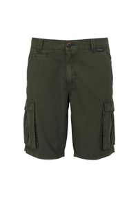 Regatta - Szorty Cargo Męskie Shorebay II. Kolor: zielony. Sport: turystyka piesza #1