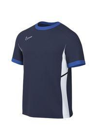 Nike - Koszulka Męska Academy 25 SS. Kolor: niebieski. Sport: turystyka piesza