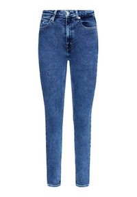 Calvin Klein Jeans Jeansy High Rise J20J215787 Granatowy Skinny Fit. Kolor: niebieski