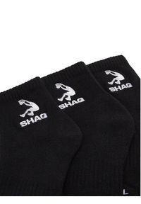 Shaq Skarpety krótkie AS_SHQ_H_001Z_SS25 (3-PACK) Czarny. Kolor: czarny. Materiał: bawełna, materiał #3