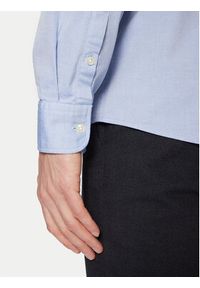 Marc O'Polo Koszula B21750442256 Błękitny Regular Fit. Typ kołnierza: polo. Kolor: niebieski. Materiał: bawełna #5