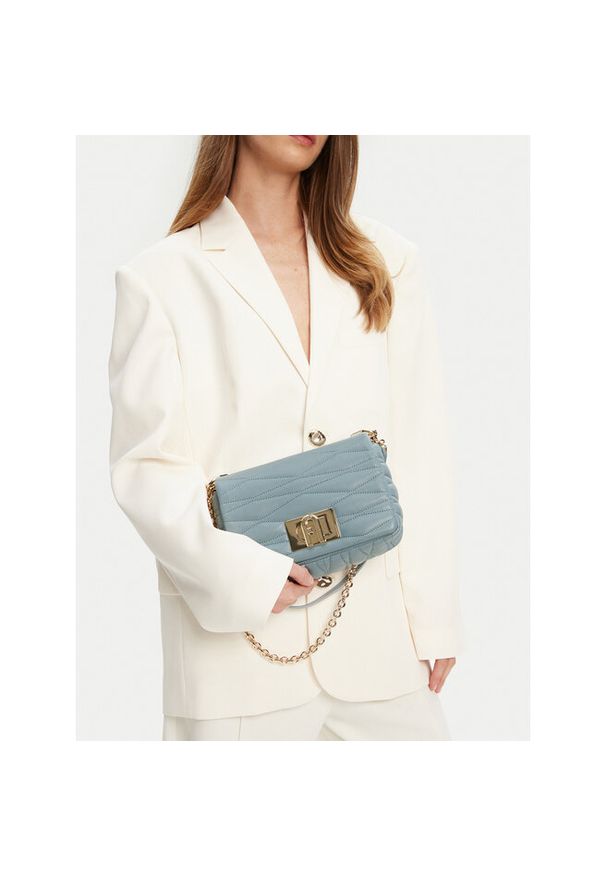 Torebka Furla. Kolor: niebieski