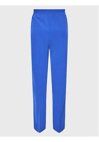 Kontatto Spodnie materiałowe NO7028 Niebieski Relaxed Fit. Kolor: niebieski. Materiał: syntetyk