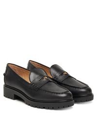 Lauren Ralph Lauren - LAUREN RALPH LAUREN Loafersy Marli 802967752001 Czarny. Kolor: czarny. Materiał: skóra
