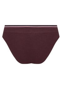 TOMMY HILFIGER - Tommy Hilfiger Figi klasyczne UW0UW06064 Bordowy. Kolor: czerwony. Materiał: bawełna