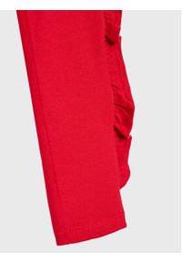 BIRBA&TRYBEYOND - Birba Trybeyond Legginsy 999 52008 00 D Czerwony Slim Fit. Kolor: czerwony. Materiał: bawełna #2