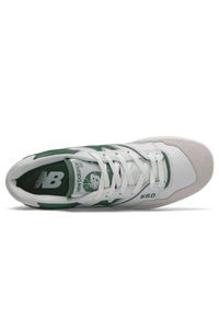 Buty unisex New Balance BB550WT1 – białe. Kolor: biały. Materiał: skóra. Szerokość cholewki: normalna #3