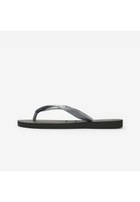 Japonki męskie Havaianas Logo Pop Up. Okazja: na co dzień, na plażę. Kolor: wielokolorowy, czarny, szary. Materiał: kauczuk, syntetyk. Sezon: lato. Styl: casual