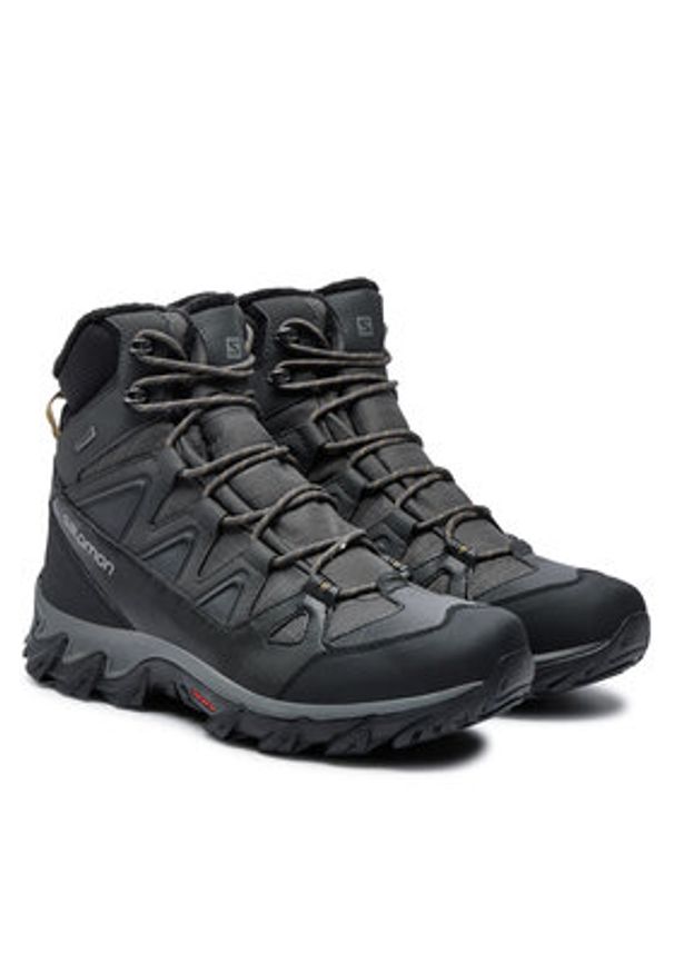 salomon - Salomon Trekkingi Breccia 2 Gore-Tex L41255800 Szary. Kolor: szary. Materiał: materiał. Technologia: Gore-Tex. Sport: turystyka piesza