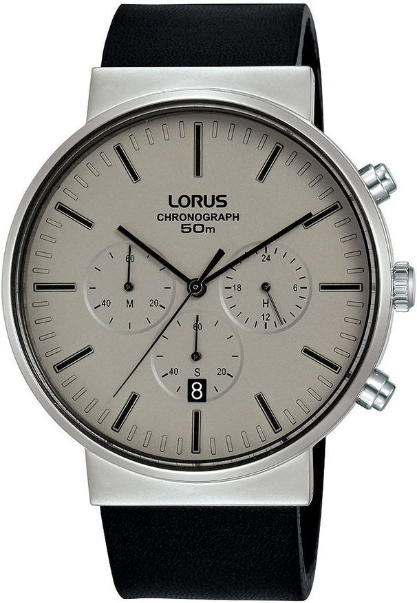 Zegarek Lorus RT381GX9 męski czarny. Kolor: czarny
