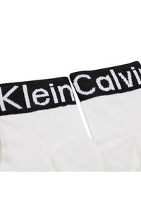 Calvin Klein Skarpety Niskie Damskie 701218785 Biały. Kolor: biały. Materiał: materiał