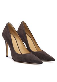 MICHAEL Michael Kors Szpilki Elyse 40F5EYHP1S Brązowy. Kolor: brązowy. Materiał: skóra, zamsz. Obcas: na szpilce #5