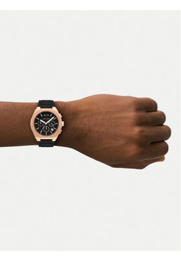 Armani Exchange Zegarek Sync AX4190 Czarny. Kolor: czarny