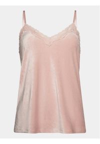 Hunkemöller Koszulka piżamowa 203154 Różowy Comfortable Fit. Kolor: różowy