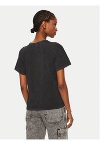 Hugo - HUGO T-Shirt Destrel 50534246 Czarny Regular Fit. Kolor: czarny. Materiał: bawełna