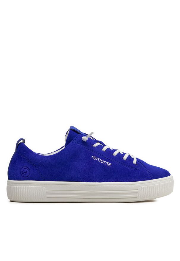 Sneakersy Remonte. Kolor: niebieski