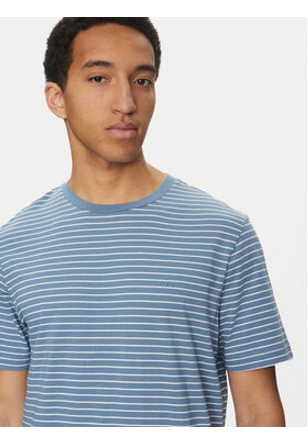 BOSS T-Shirt TalesStripe 50499334 Niebieski Relaxed Fit. Kolor: niebieski. Materiał: bawełna