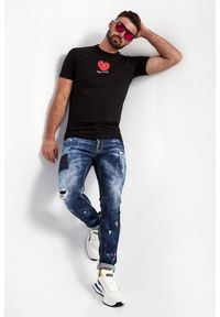 T-shirt DSQUARED2. Długość rękawa: krótki rękaw. Długość: krótkie. Wzór: nadruk, napisy #4