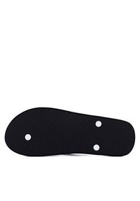 Kappa Japonki 371D2SW BLACK - WHITE Kolorowy. Materiał: syntetyk, materiał. Wzór: kolorowy #7